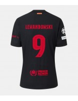 Barcelona Robert Lewandowski #9 Vieraspaita 2024-25 Lyhythihainen